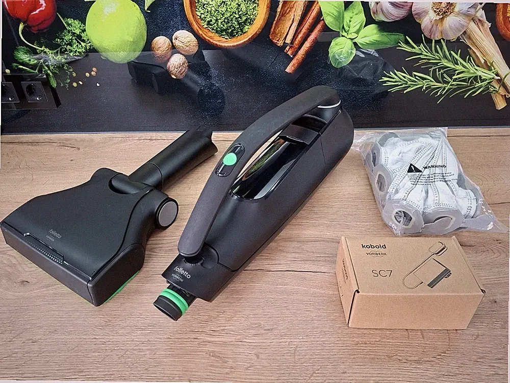Vorwerk Kobold Folletto VK7 mit EB7 Aktivbürste