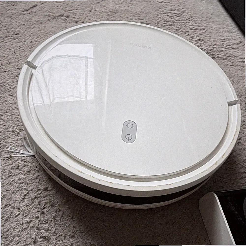 Xiaomi Staubsaugerroboter kabellos Smart Home-kompatibel weiß mit Ladestation