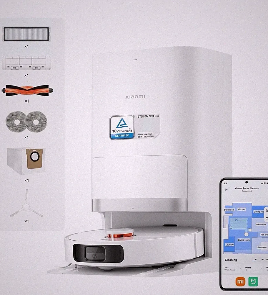 Xiaomi X20+ Plus Staubsaugroboter mit Wischfunktion – defekt / Bastlerware