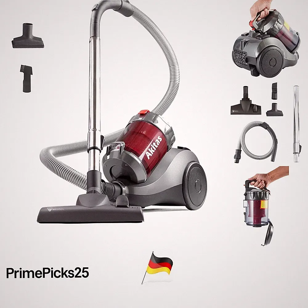 Zylinderstaubsauger 800W beutellos
